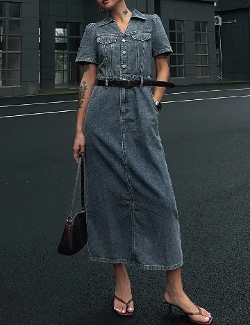 Rochie medie SHEIN, albastru