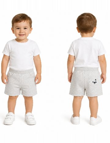 Pantaloni scurti Zara, gri