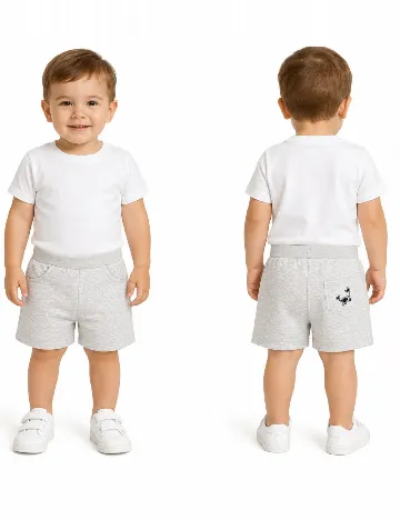 Pantaloni scurti Zara, gri