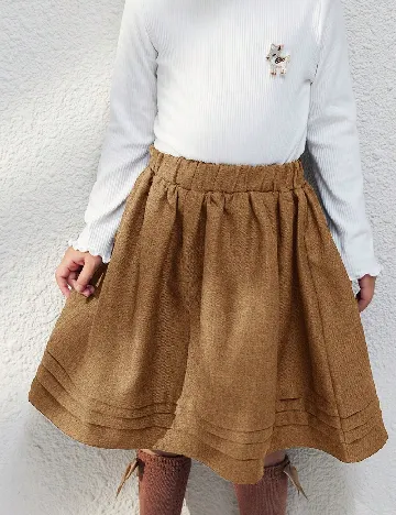 Fusta Shein Kids, maro