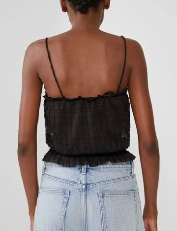 Top Zara, negru