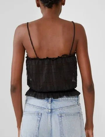 Top Zara, negru