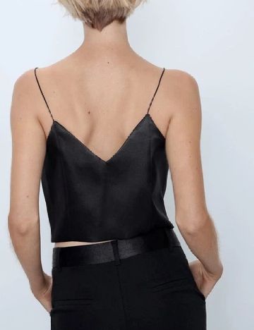 Top Zara, negru