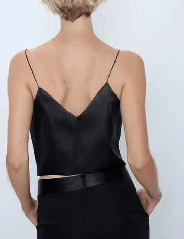 Top Zara, negru