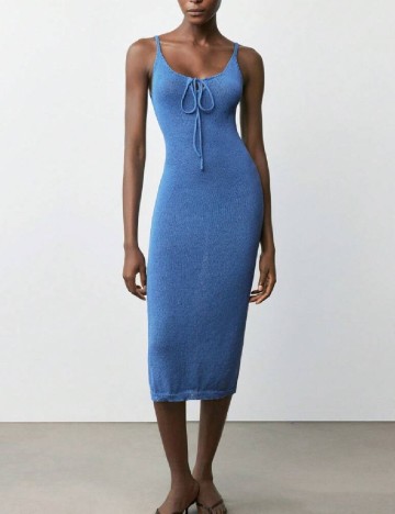 Rochie medie SHEIN, albastru
