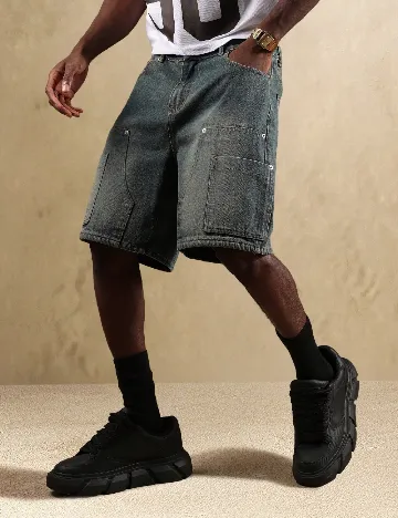 Pantaloni scurti SUMWON, albastru