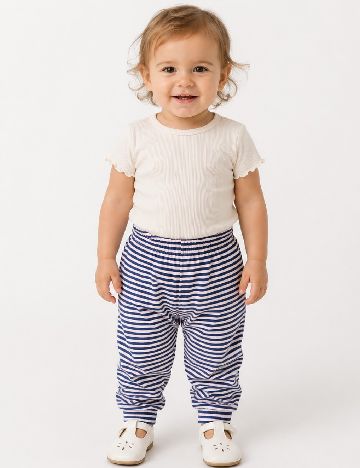 Pantaloni Zara, albastru