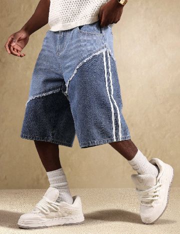 Pantaloni scurti SUMWON, albastru
