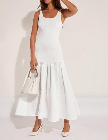 Rochie lunga SHEIN, alb