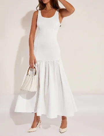 Rochie lunga SHEIN, alb