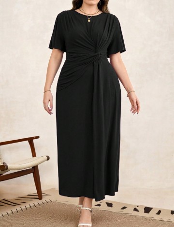 Rochie lunga SHEIN CURVE, negru