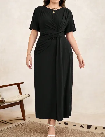 Rochie lunga SHEIN CURVE, negru