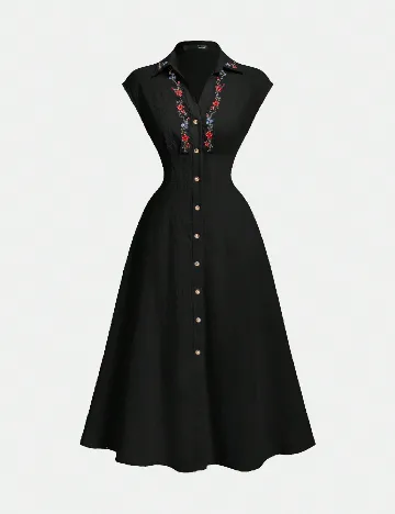 Rochie medie SHEIN, negru