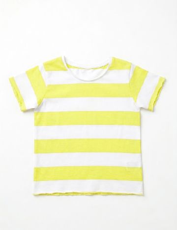 Tricou Zara, verde/alb