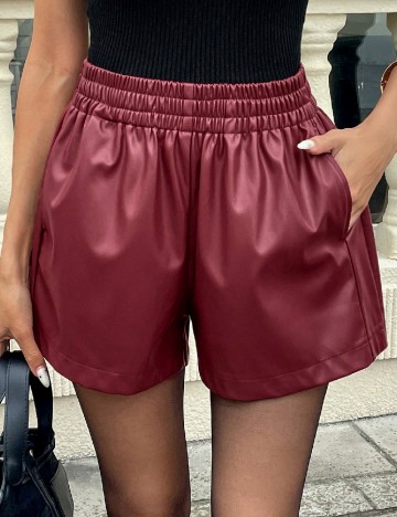 Pantaloni scurti SHEIN, visiniu