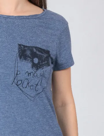 Tricou Zara, albastru