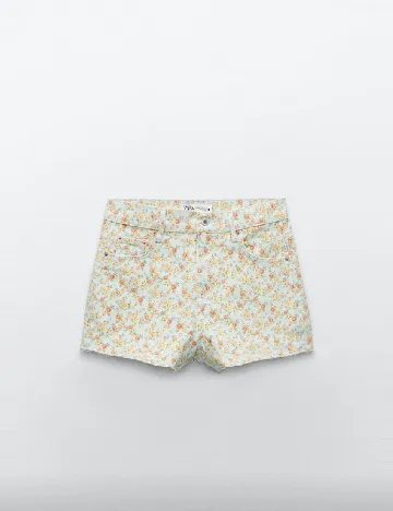 Pantaloni scurti Zara, floral print