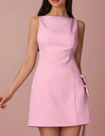 Rochie scurta SHEIN, roz