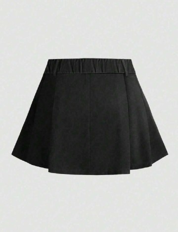 Fusta SHEIN CURVE, negru
