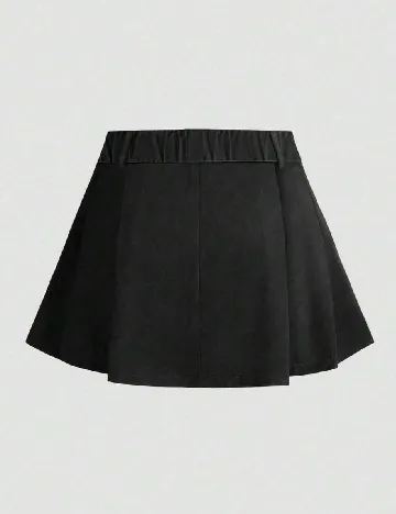 Fusta SHEIN CURVE, negru
