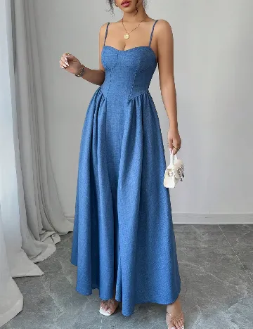 Rochie lunga SHEIN, albastru