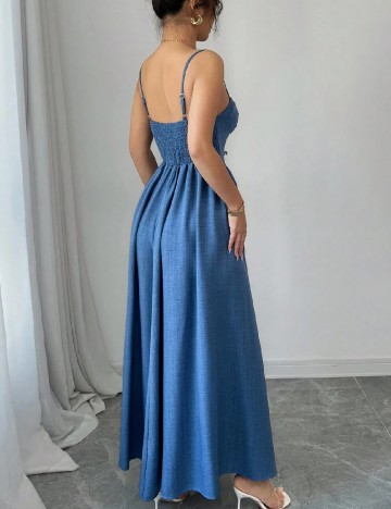 Rochie lunga SHEIN, albastru
