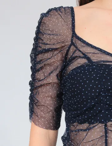 Top Zara, albastru