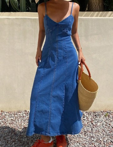 Rochie lunga SHEIN, albastru