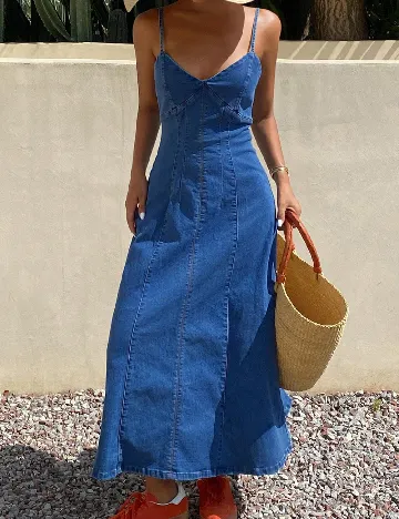 Rochie lunga SHEIN, albastru