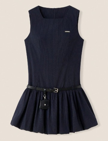 Rochie scurta SHEIN, bleumarin
