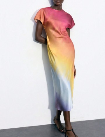 Rochie medie SHEIN, mix culori