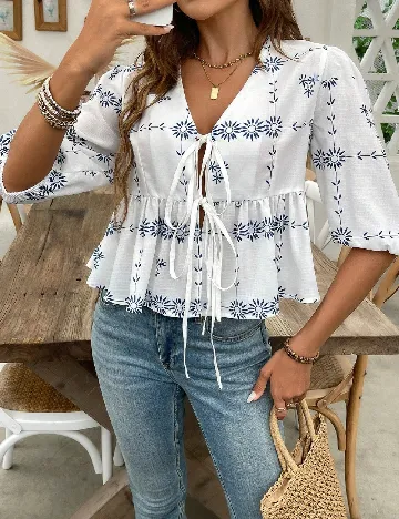 Bluza SHEIN, albastru