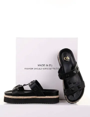 Slapi C&A, negru