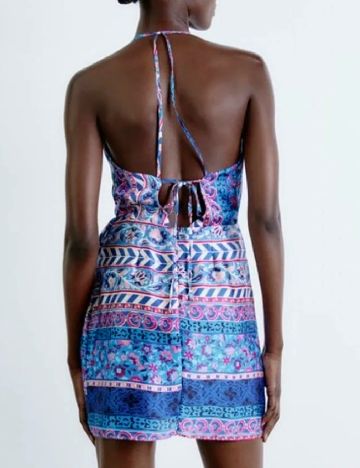 Rochie scurta Zara, albastru