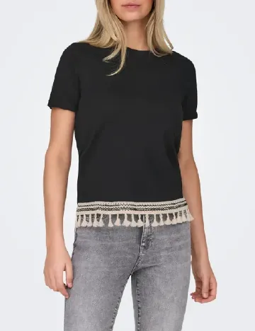 Tricou Only, negru