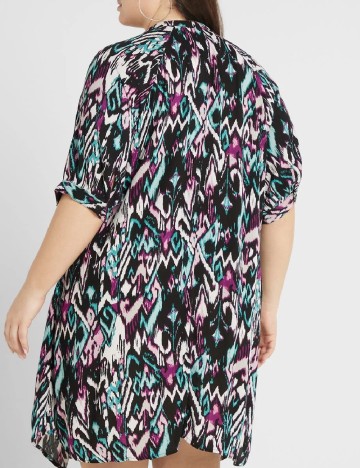 Rochie scurta Only Carmakoma, mix culori