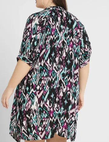 Rochie scurta Only Carmakoma, mix culori