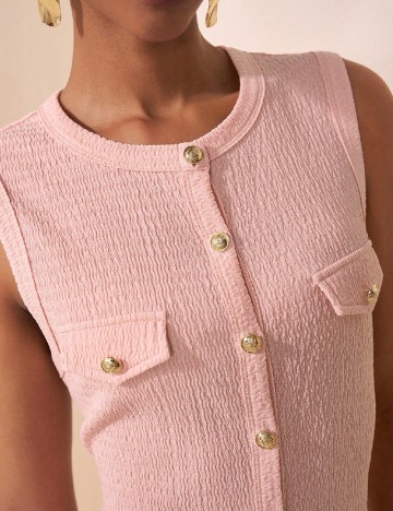 Rochie lunga SHEIN, roz