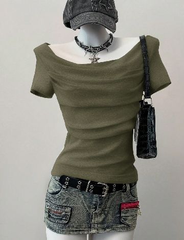 Tricou SHEIN, verde
