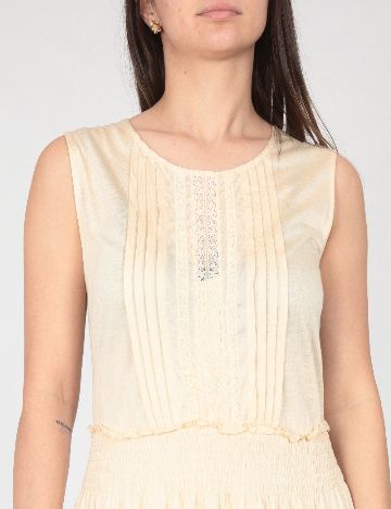 Rochie scurta Zara, crem