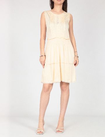 Rochie scurta Zara, crem