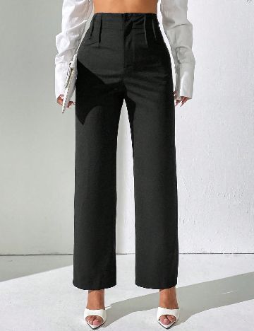 Pantaloni SHEIN, negru