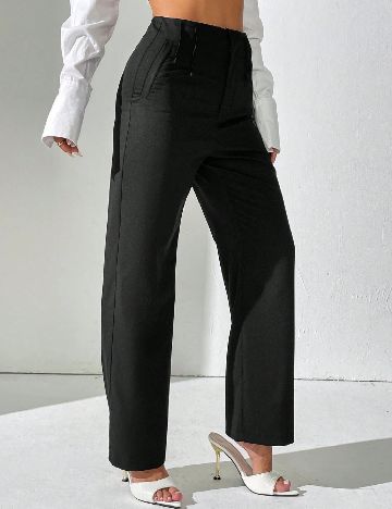 Pantaloni SHEIN, negru