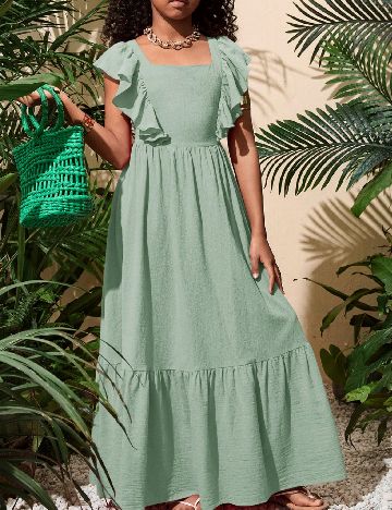 Rochie Shein Kids, verde