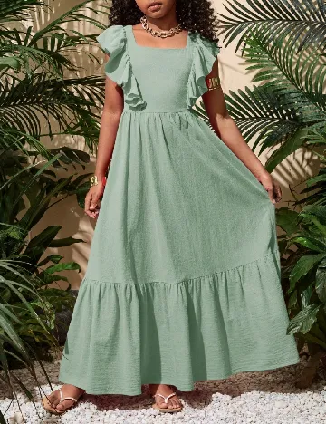 Rochie Shein Kids, verde