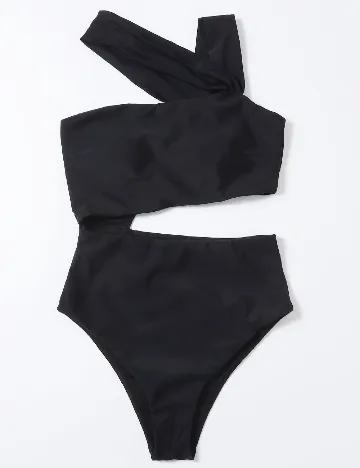 Costum de baie SHEIN, negru
