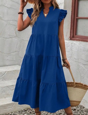 Rochie medie SHEIN, albastru