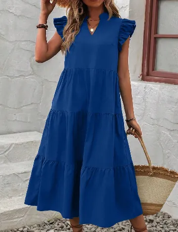 Rochie medie SHEIN, albastru