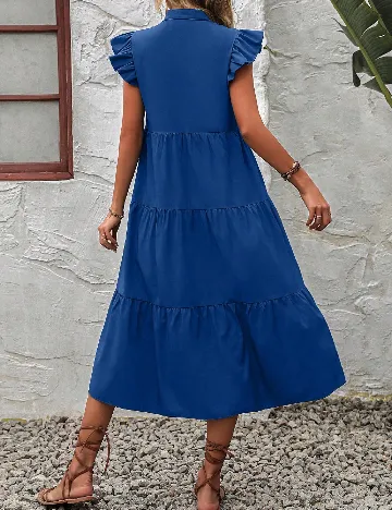 Rochie medie SHEIN, albastru