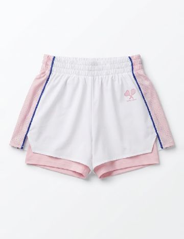 Pantaloni scurti Zara, alb